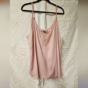 Sheer lace tank 3 x
